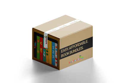 A box of Inchy's book bundle books