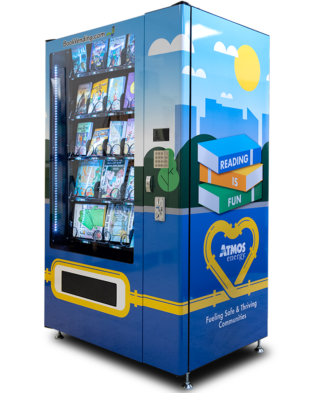 Case Study Atmos Energy Inchy's Bookworm Vending Machine
