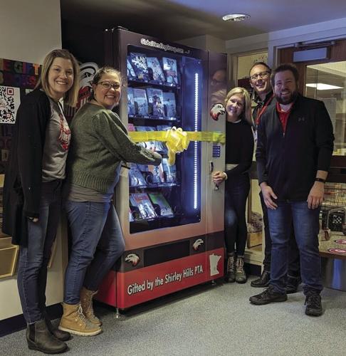 Shirley Hills debuts new book vending machine