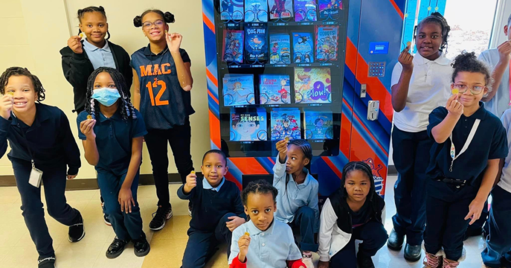 Inchy’s Bookworm Vending Machine: Helping Child Literacy